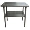 Bk Resources Work Table 16/304 Stainless Steel With Stainless Steel Shelf 36"Wx30"D CVT-3630 - alternate 2